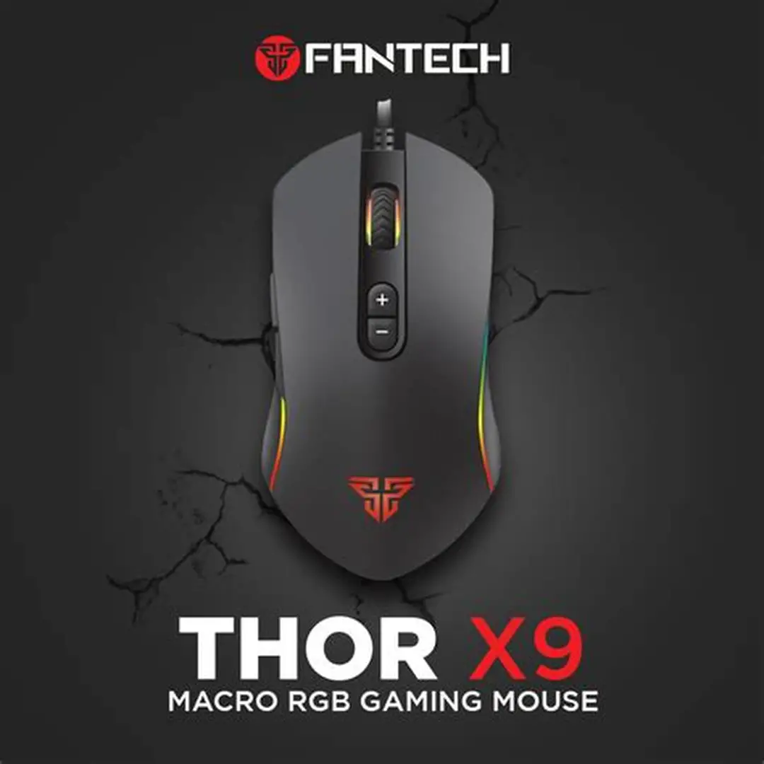 FANTECH THOR X9 - Macro RGB Gaming Mouse